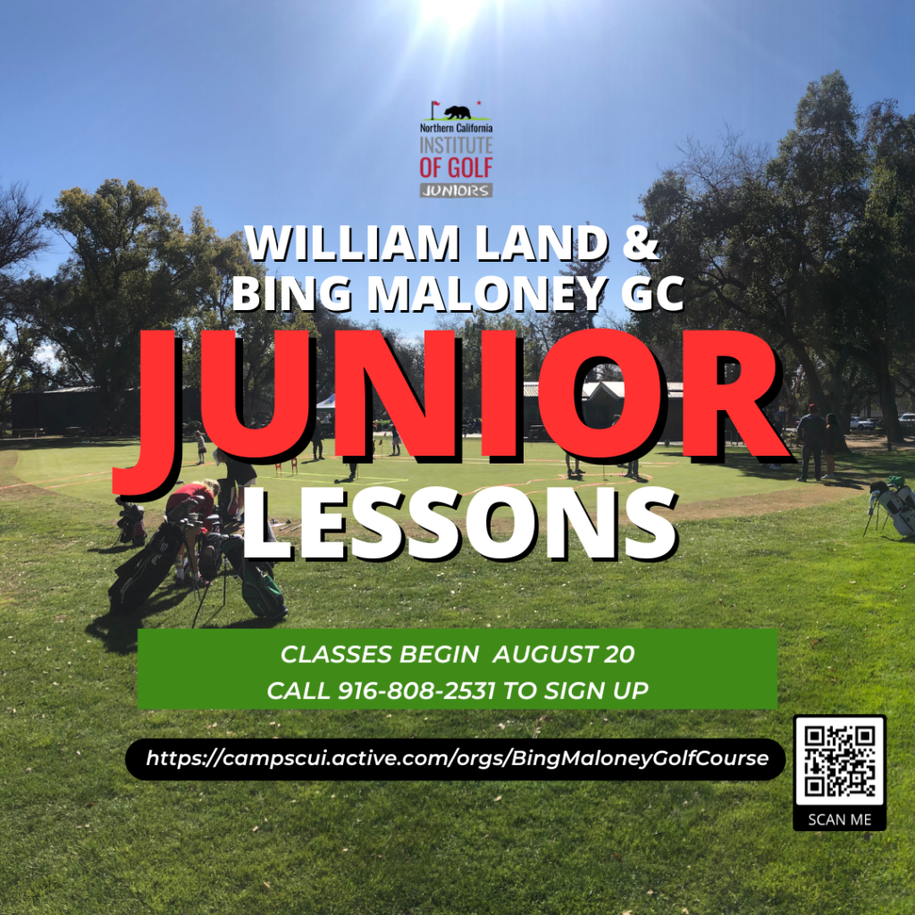 Fall Junior Golf Lessons Flyer